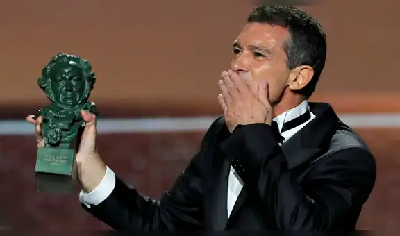 Antonio Banderas ganó el Premio Goya al mejor actor por Dolor y Gloria