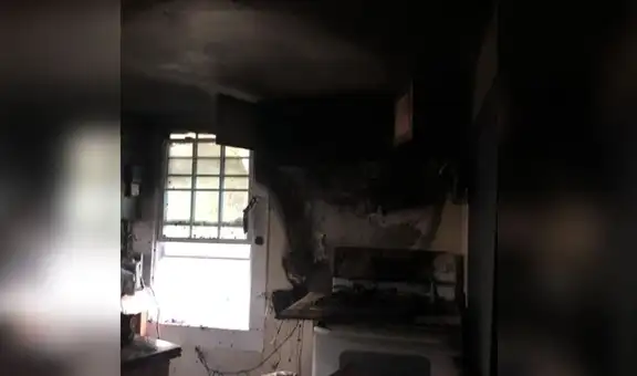 Hombre sin hogar salvó a todos los animales de un refugio que se incendiaba