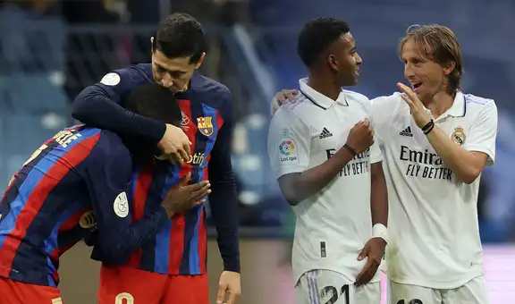 [Futbol Libre TV, En Vivo] Partido Real Madrid vs. Barcelona por la Supercopa de España