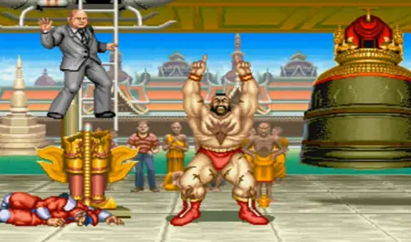 Street Fighter II: ¿quién era el hombre que desciende de un helicóptero cuando terminamos el juego con Zangief?