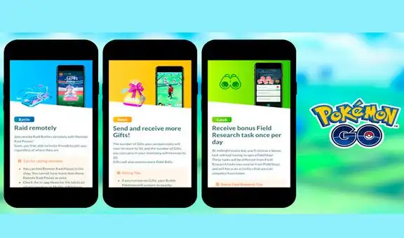Pokémon GO anuncia que muy pronto llegará una guía completa para jugar desde casa [FOTOS]