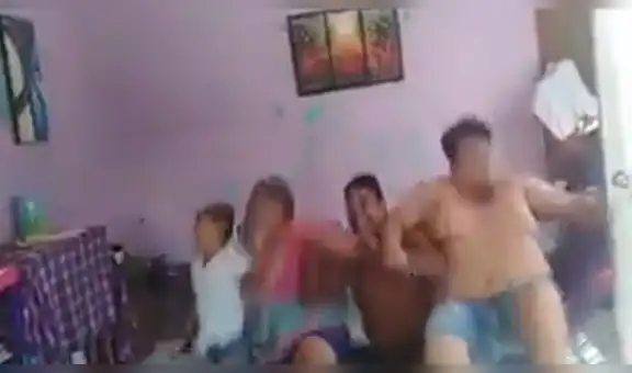 Familia intenta columpiarse en hamaca, mientras cantan ‘los elefantes’ y ocurre algo trágico [VIDEO]