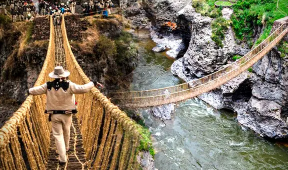 ¿Dónde está Q’eswachaka, el último puente inca que sobrevive en el planeta?