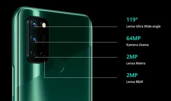 Realme, rival de Xiaomi, presentó un gama media con cuatro cámaras y batería poderosa [FOTOS]