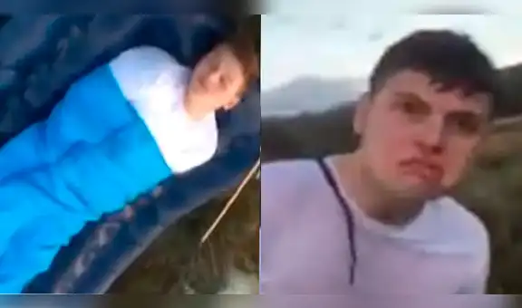 Facebook: Fue a acampar, pero jamás imaginó dónde despertaría [VIDEO]