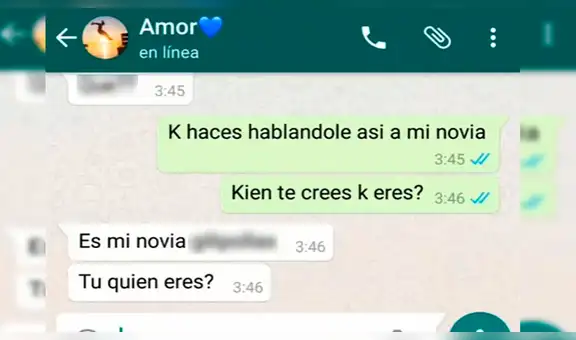 WhatsApp: Agarra el celular de su hermana solo para 'trolear' al novio de ella