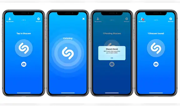 Shazam ya identifica cualquier canción que se reproduzca en tu teléfono [FOTOS]
