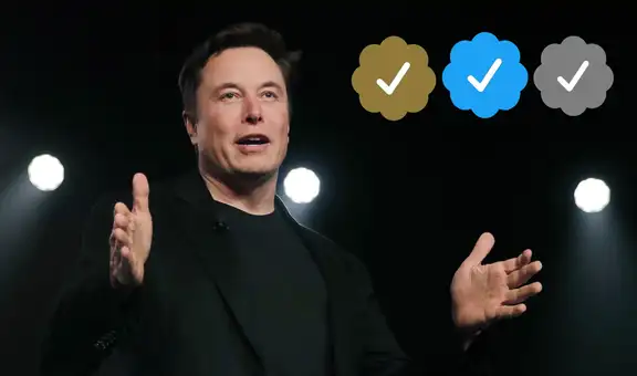 Elon Musk anuncia el check dorado y gris para Twitter: ¿en qué se diferenciarán?