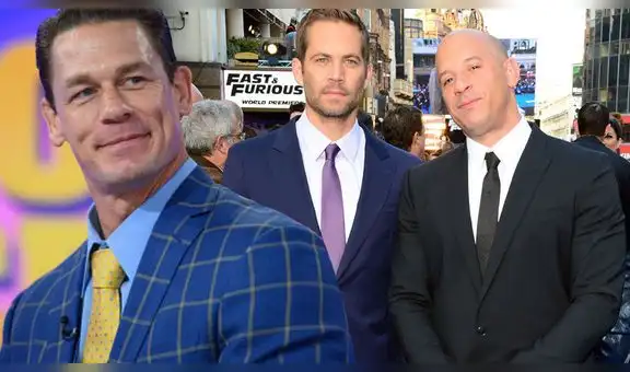 Rápidos y furiosos 9: John Cena habría ingresado a la saga gracias a Paul Walker, según Vin Diesel