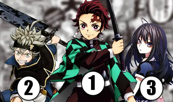 Ránking semanal: Kimetsu no Yaiba se lleva el primer puesto dejando atrás a los más populares 
