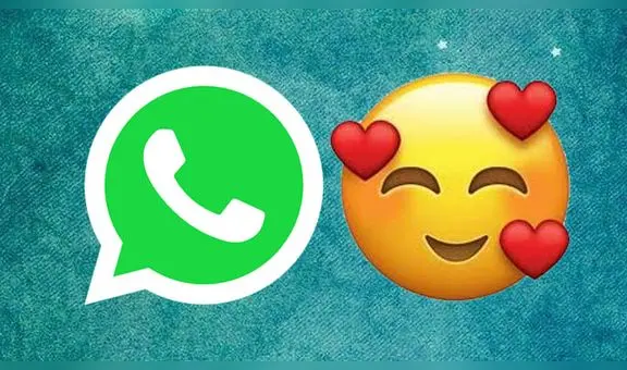 WhatsApp: el significado detrás del tierno emoji de la carita sonriente con corazones [FOTOS]