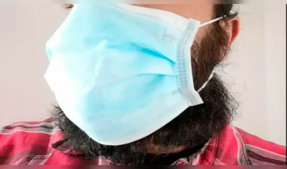 Coronavirus: hombres con barba poseen mayor riesgo de contagio, revela estudio