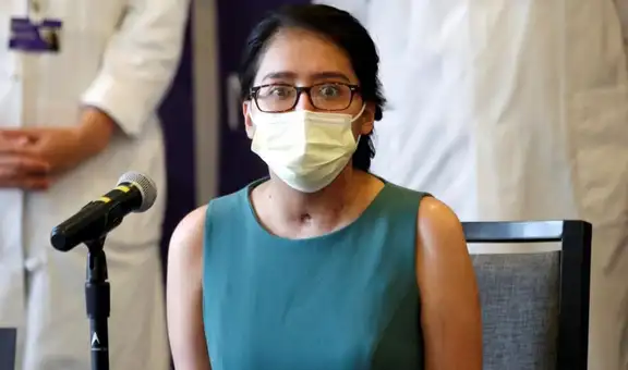 Mujer con COVID-19 tras ser sometida a doble trasplante de pulmón: “No podía reconocer mi cuerpo”