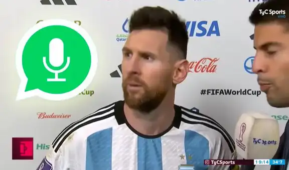 WhatsApp: truco permite enviar audios con la voz de Lionel Messi y pocos lo saben
