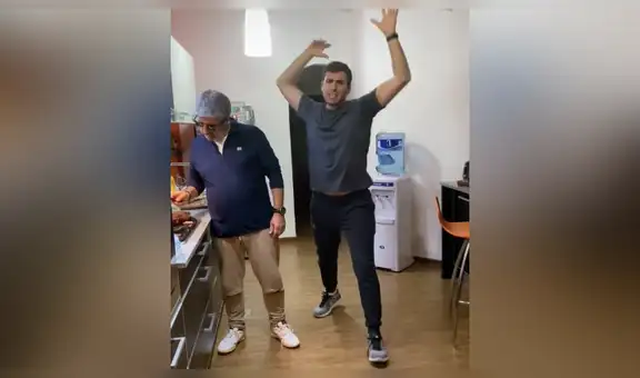Papá e hijo bailan al ritmo de de Wisin y Yandel y causa furor en las redes sociales [VIDEO]