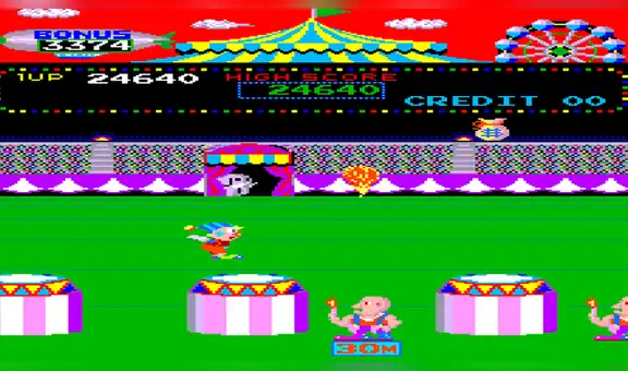 ¿Sabías que ‘Circus Charlie’ tiene un nivel extra que solo algunos pudieron jugar? [VIDEO]