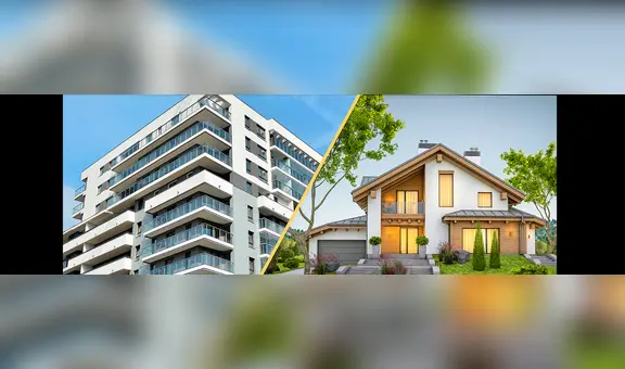 Beneficios y desventajas de elegir una casa o un departamento