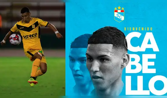 Sporting Cristal anunció fichaje de Carlos Cabello