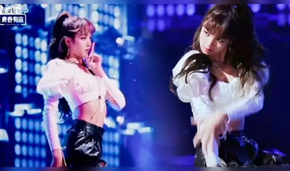 BLACKPINK: Lisa enciende el escenario de Youth with you [VIDEO]