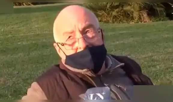 “Si no salgo me muero dentro de mi casa”: la excusa de un anciano para tomar sol en Argentina