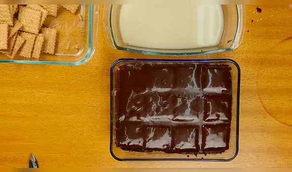 Cómo preparar torta de galletas [receta y video]