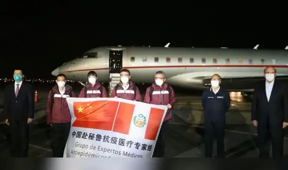 Médicos de China llegaron a Perú para atender pacientes con COVID-19