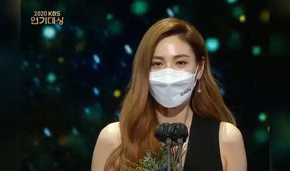 2020 KBS Drama Awards: Nana responde a críticas por su discurso en evento