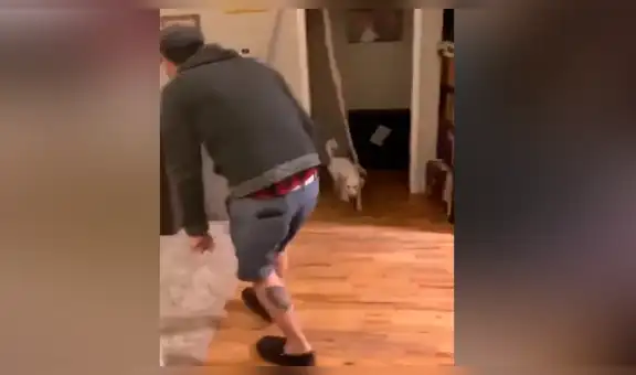 Joven se reencuentra con sus perros después de una semana y estos tienen emotiva reacción [VIDEO]