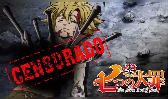 Nanatsu no Taizai temporada 3: fanáticos molestos por censura excesiva en el primer episodio