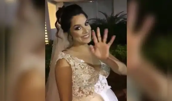 Novia embarazada se desmaya camino al altar y muere por un derrame cerebral [VIDEO]