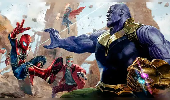 Avengers: ¿Spiderman estuvo cerca de derrotar a Thanos? Imagen así lo prueba