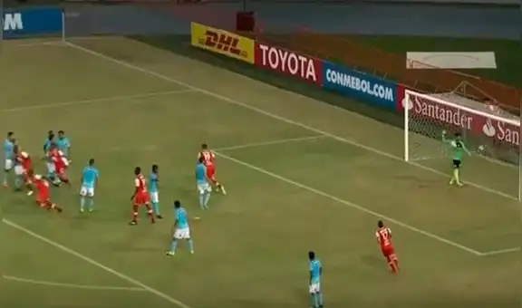 Sporting Cristal: Mira el golazo de tiro libre de Santa Fe que dejó parado a Viana [VIDEO] 