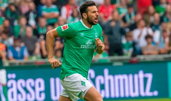 Claudio Pizarro cometió inconducta con Werder Bremen