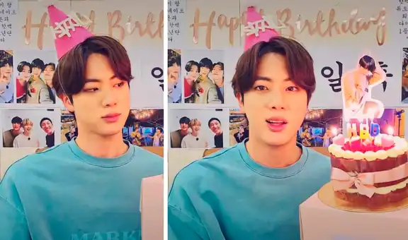 Jin y las sorpresas que BTS le dio por su cumpleaños