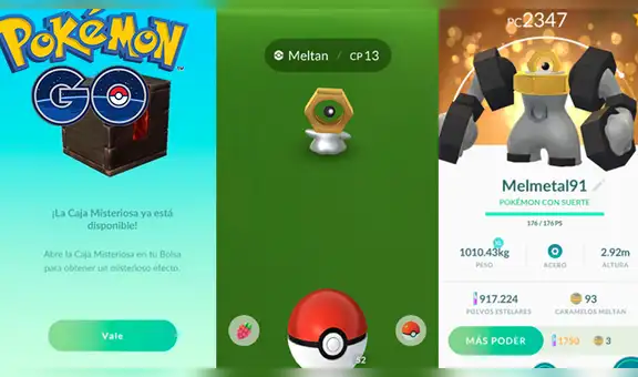 Pokémon GO: guía para obtener más de 240 caramelos Meltan durante el evento de Navidad