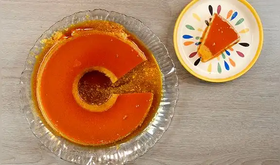 100 Recetas con huevo: Crema Volteada