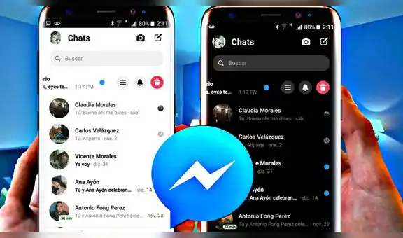 Facebook Messenger: el modo oscuro ya está disponible para todos [FOTOS]   