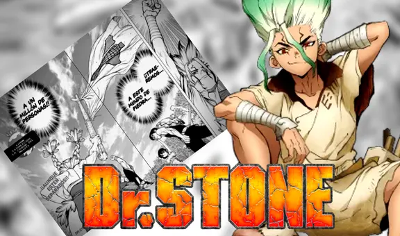 Dr. Stone manga 168: la inesperada alianza del Dr. Senku el Dr. Xeno