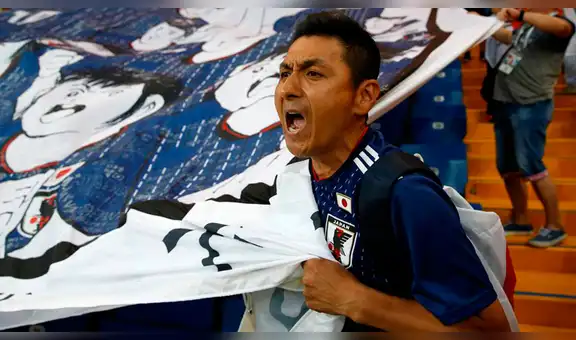 Facebook: La imagen de Oliver Atom en partido Japón vs Bélgica sorprende a hinchas