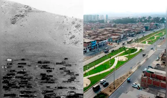 ¿Cómo se veía Villa El Salvador en 1971 y por qué el distrito se llama así?