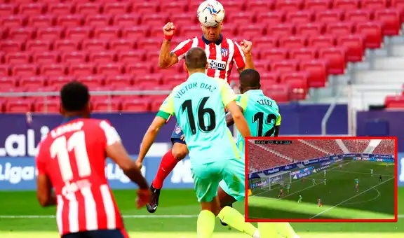 Luis Suárez debutó con doblete y asistencia para el Atlético Madrid en goleada al Granada [VIDEO]