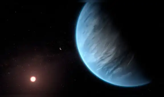 NASA: descubren agua en el planeta K2-18b por primera vez