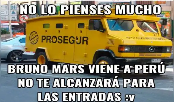 Memes en Facebook por la llegada de Bruno Mars a Perú