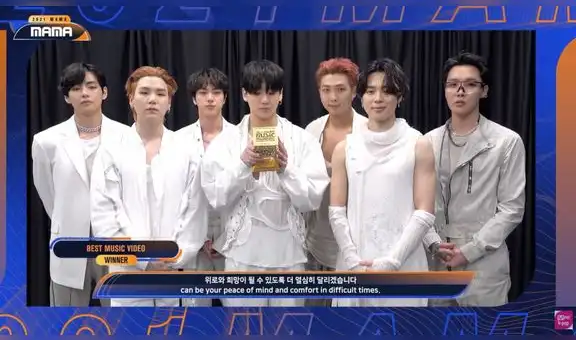 BTS logró all-kill daesang en MAMA 2021: ¿cuáles son todos los premios que ganó Bangtan?