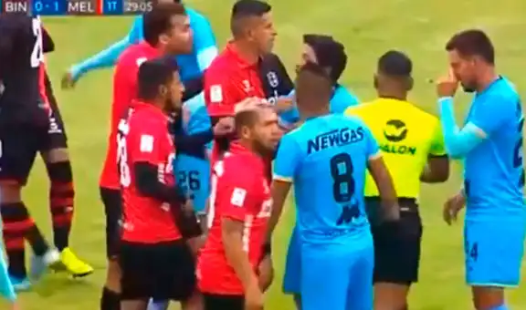 Reimond Manco y Pablo Míguez casi se van a las manos en pleno partido [VIDEO]