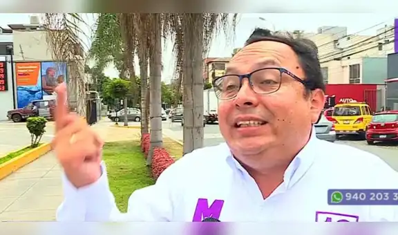 No veo huyendo a Julio Guzmán, sino saliendo con prisa, afirma candidato del Partido Morado