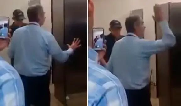 YouTube: Polémica por pareja de hombres captada en baño de centro comercial