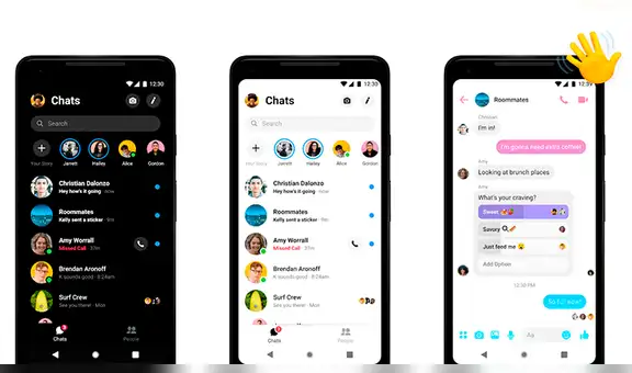 Facebook Messenger se renueva por completo y ahora luce un diseño más simple [FOTOS]