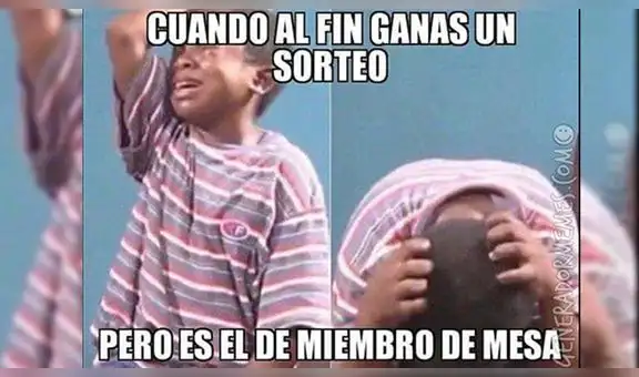 Elecciones 2020: divertidos memes tras conocer quiénes serán miembros de mesa [FOTOS]