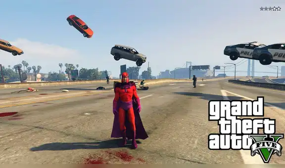 GTA 5: Magneto se apodera de la ciudad de Los Santos [VIDEO]